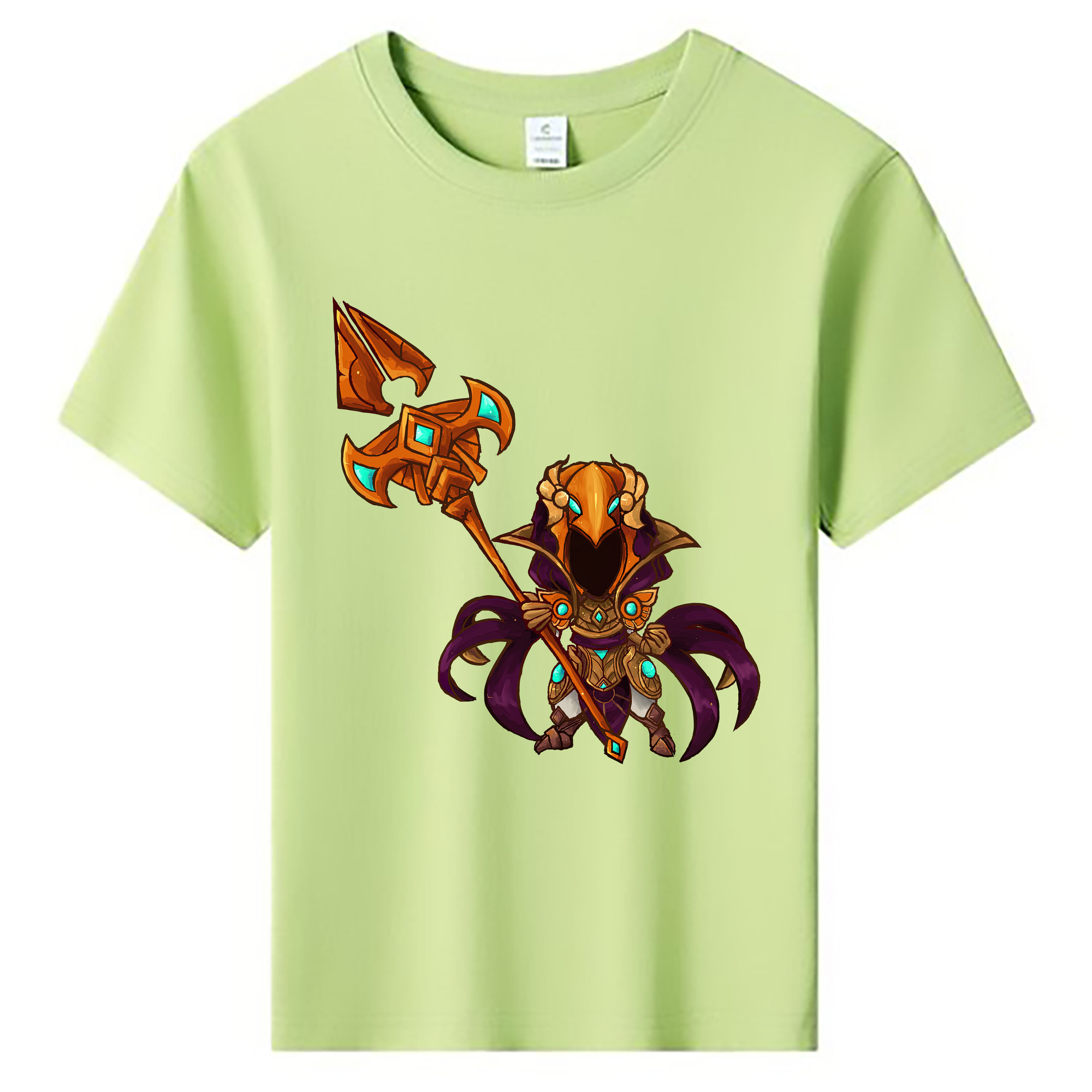 （画像用） リーグ・オブ・レジェンド League of Legends LOL 綿100％キッズTシャツ（フロントプリント）